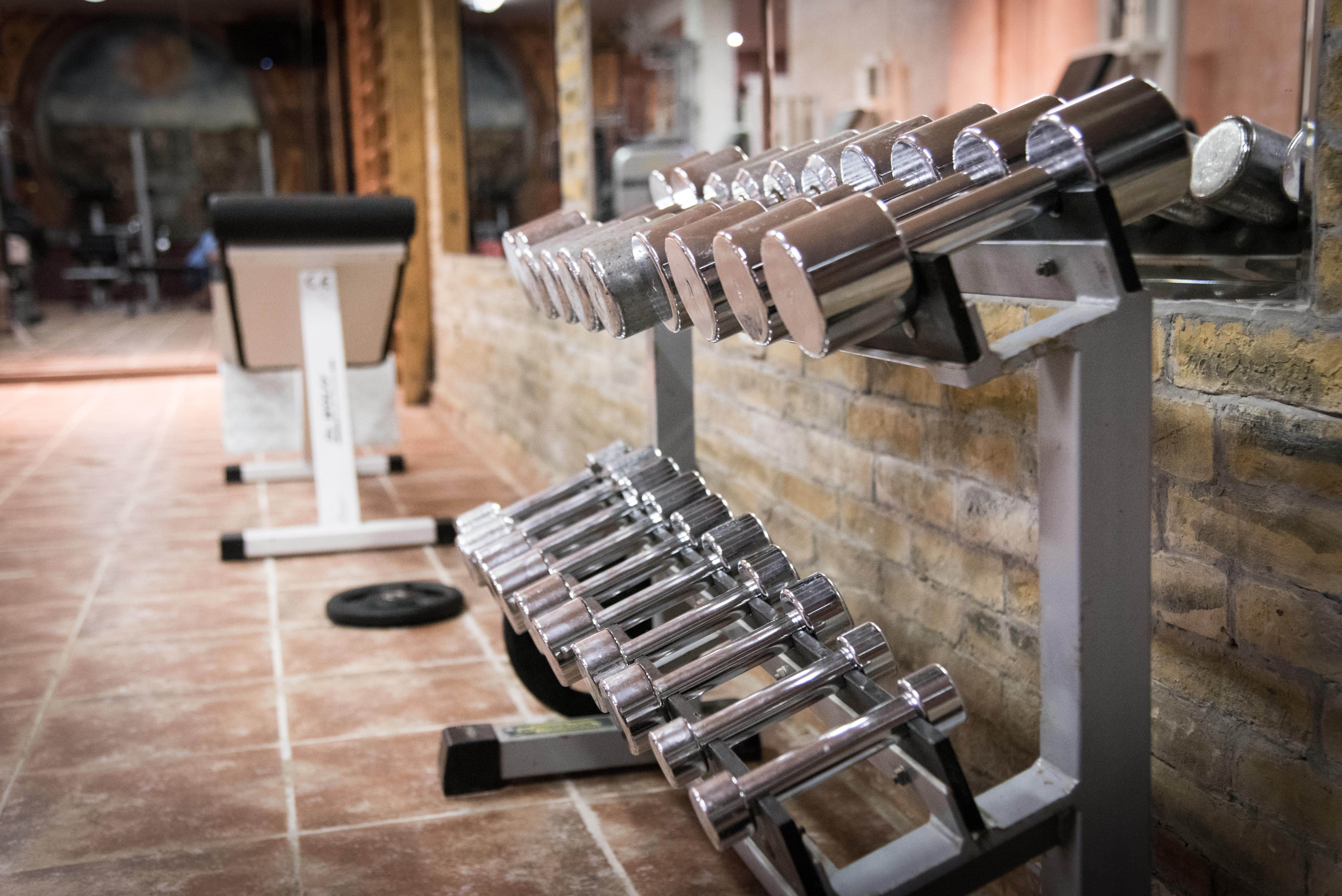 Imperial Palace Hotel Sunny Beach Exterior photo Dumbbells on a rack